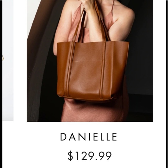 Henny+Lev Danielle Tote Bag “Cognac” - Picture 14 of 15